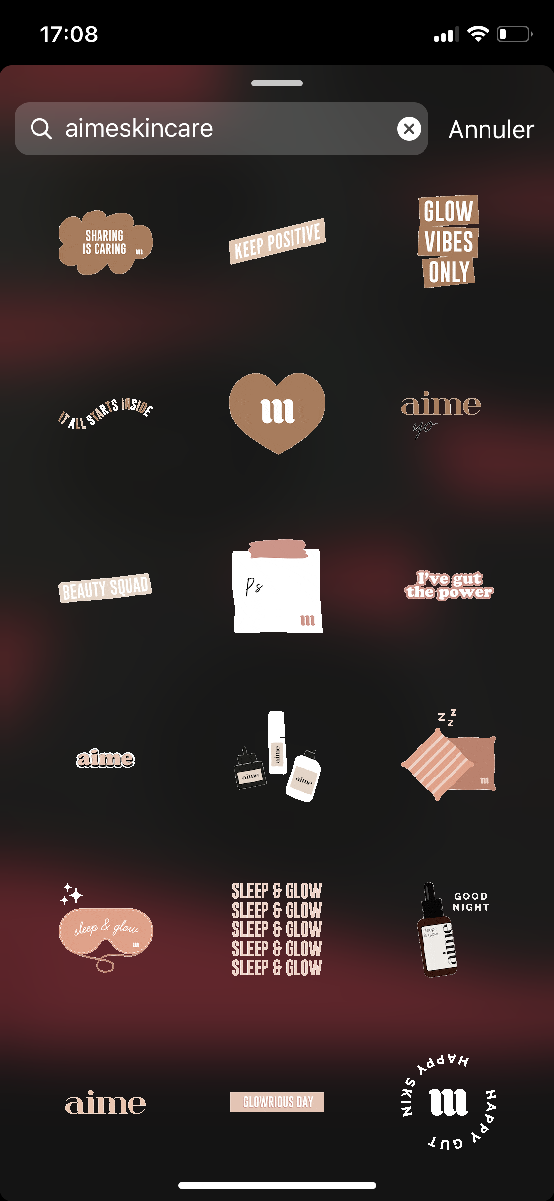 aime skin care instagram