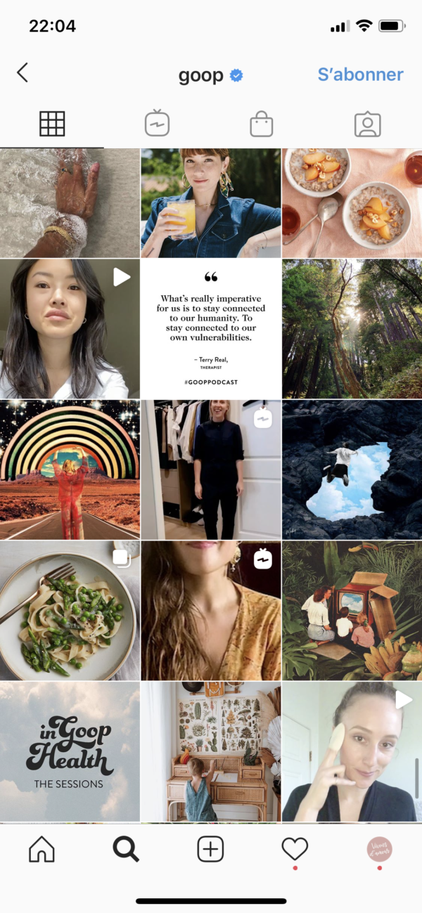 12 feed Instagram inspirants - Authentic Story